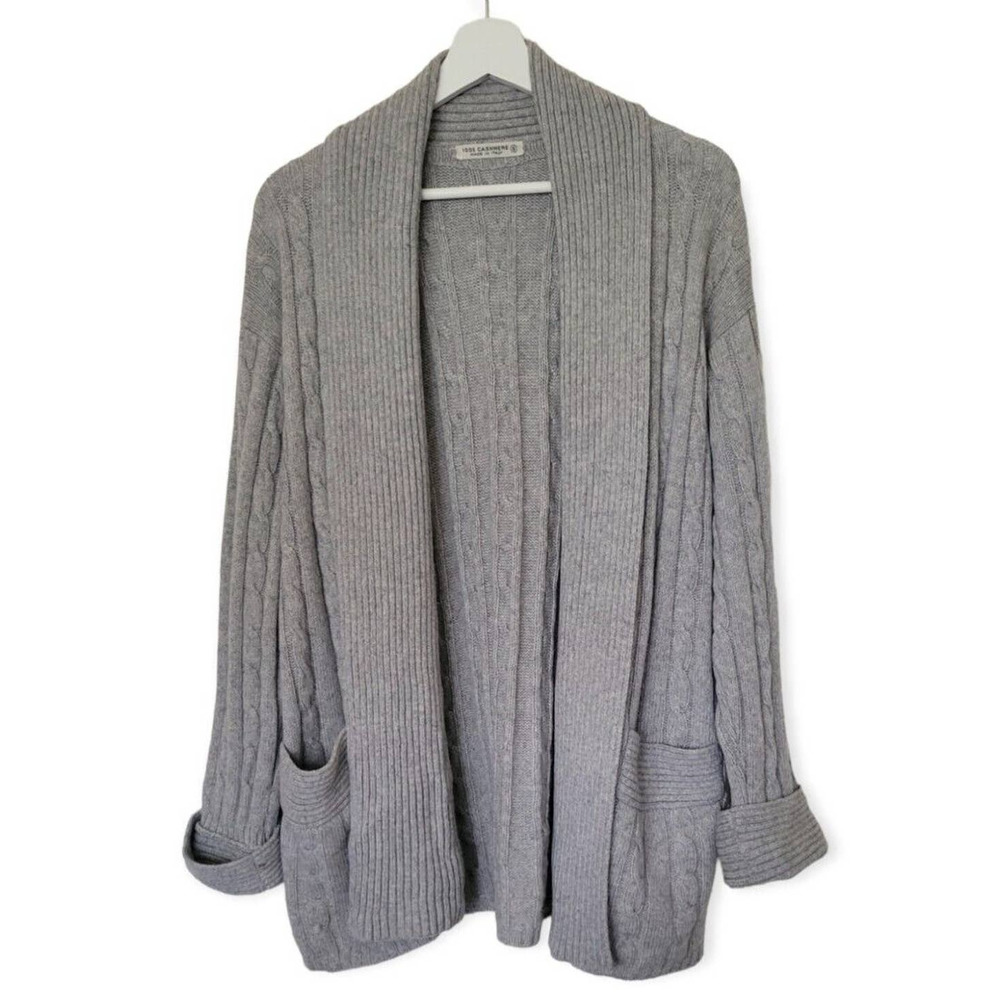Cashmere 100% Women Cardigan Made in Italy Size S